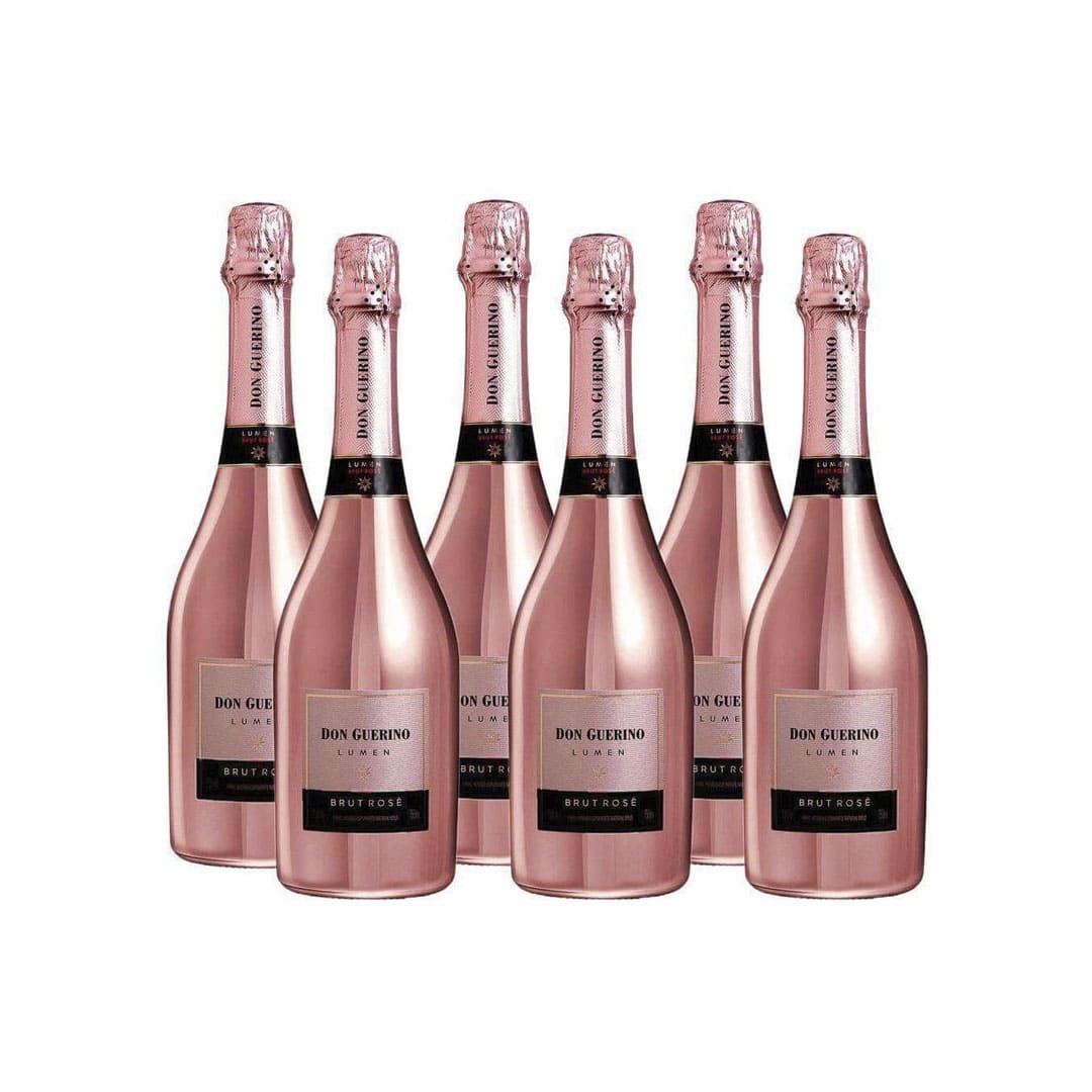 kit Espumante Don Guerino Lumen Brut Rosé