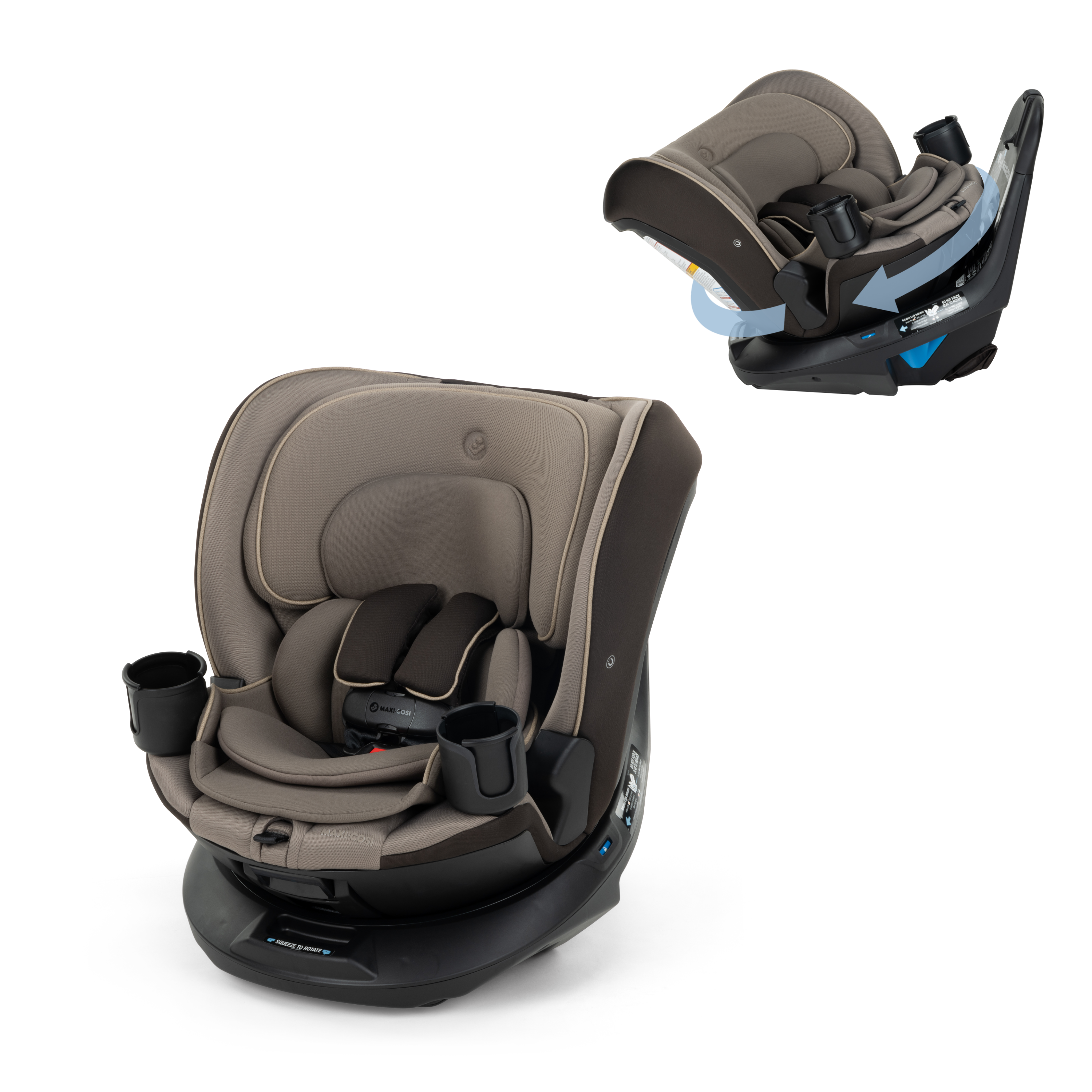 Andi 360° Rotating All-in-One Convertible Car Seat