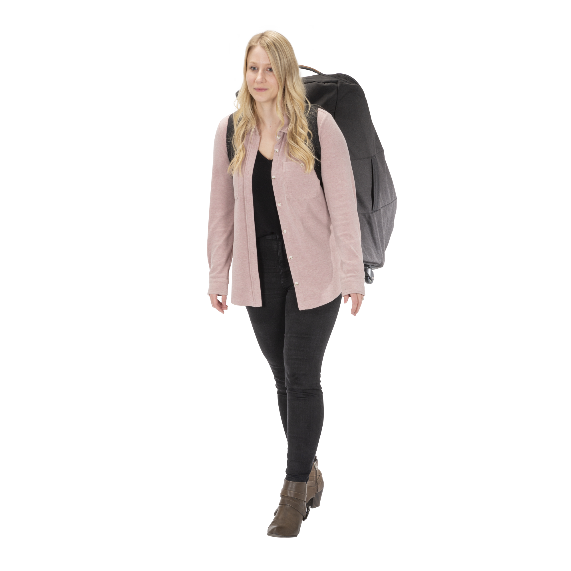 Romi Convertible Car Seat with Wheeled Travel Bag Bundle