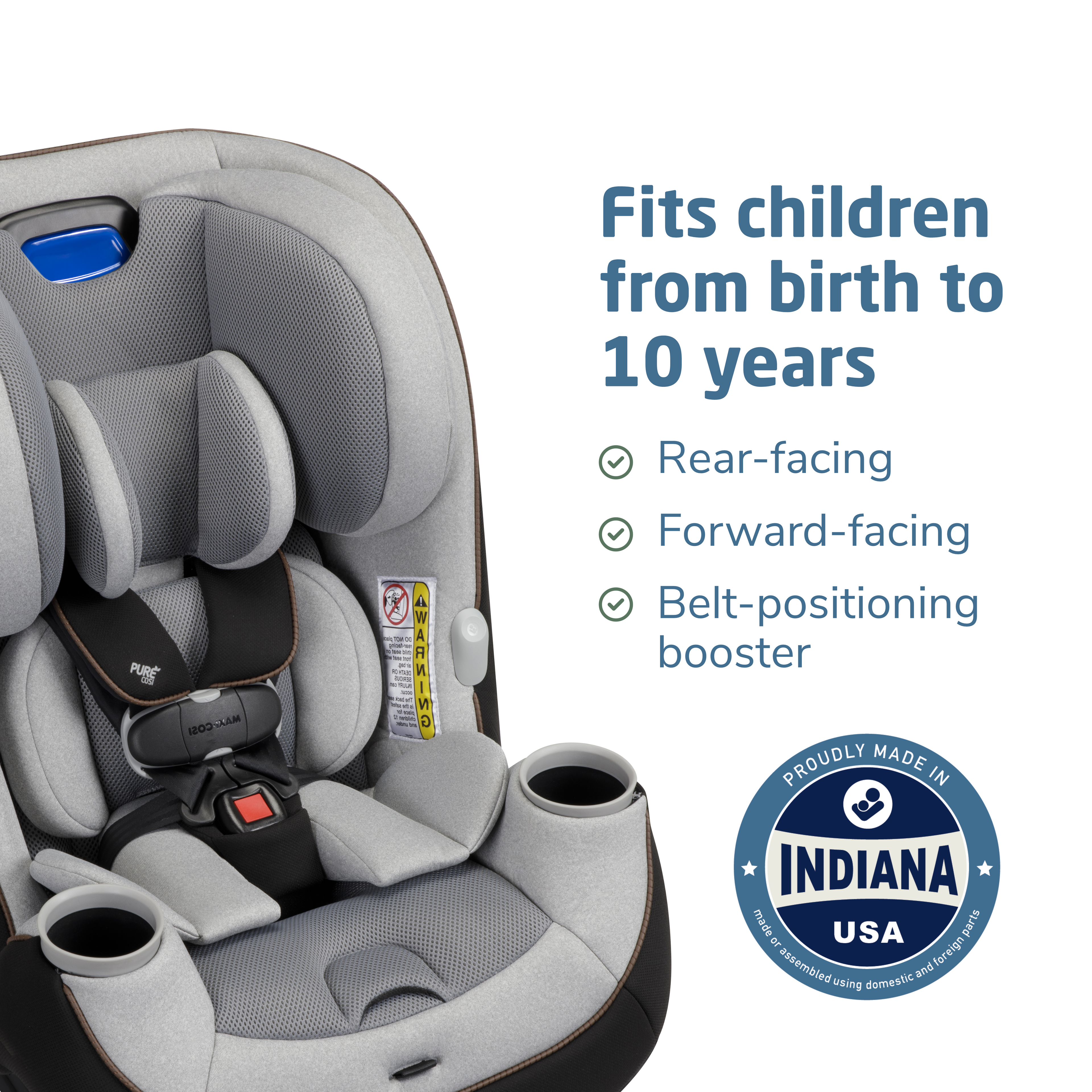 Pria™ Chill All-in-One Convertible Car Seat
